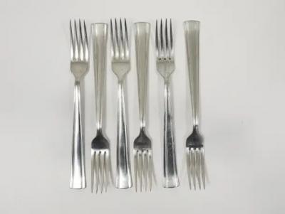 Gio Ponti Gio Ponti for Krupp Silvered Flatware Cutlery for Six 31 pcs Austria 1950s