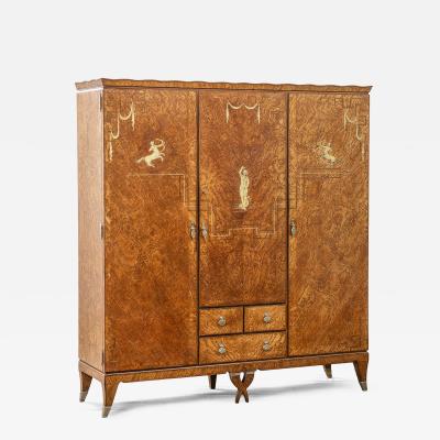 Gio Ponti Gio Ponti for Lietti Rare Wooden Armoire