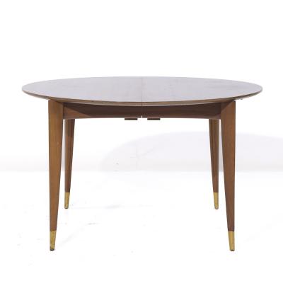 Gio Ponti Gio Ponti for Singer and Sons 2135 MCM Expanding Dining Table with 4 Leaves