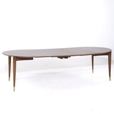 Gio Ponti Gio Ponti for Singer and Sons 2135 MCM Expanding Dining Table with 4 Leaves