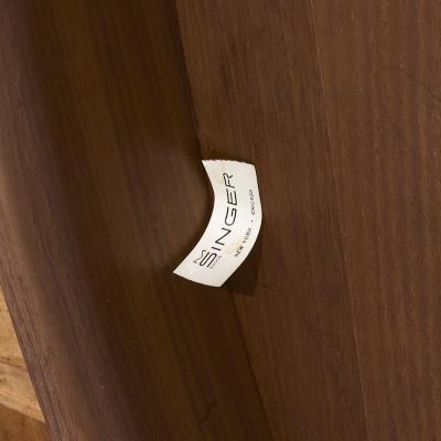 Gio Ponti Gio Ponti for Singer and Sons 2135 MCM Expanding Dining Table with 4 Leaves