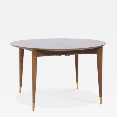 Gio Ponti Gio Ponti for Singer and Sons 2135 MCM Expanding Dining Table with 4 Leaves