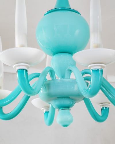 Gio Ponti Gio Ponti for Venini Chandelier mod 5523