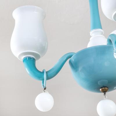 Gio Ponti Gio Ponti for Venini Murano Glass Chandelier mod 5586 3