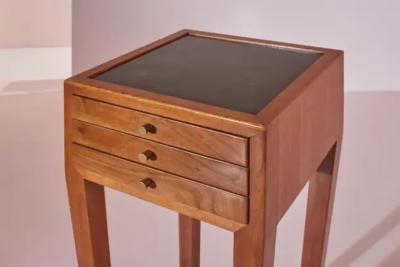 Gio Ponti Gio Ponti occasional table with drawers for BNL offices Genoa Italy 1950s