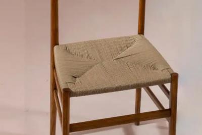 Gio Ponti Gio Ponti set of twelve Leggera chairs with rope seat Cassina Italy 1951