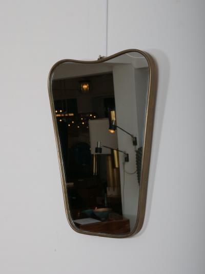 Gio Ponti Gio Ponti shape brass mirror