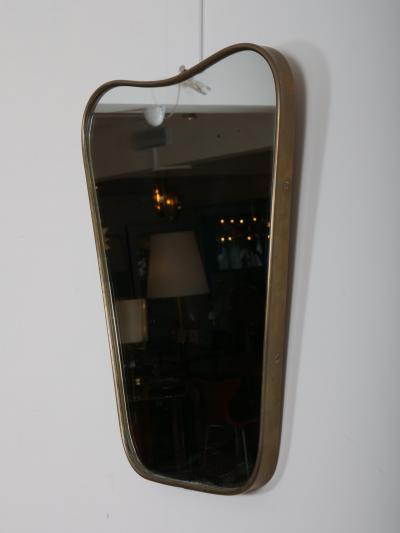 Gio Ponti Gio Ponti shape brass mirror