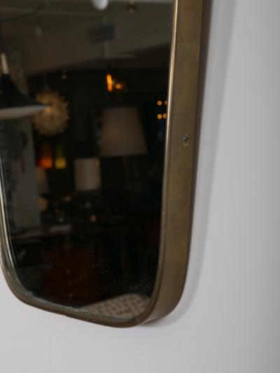 Gio Ponti Gio Ponti shape brass mirror