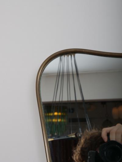 Gio Ponti Gio Ponti shape brass mirror