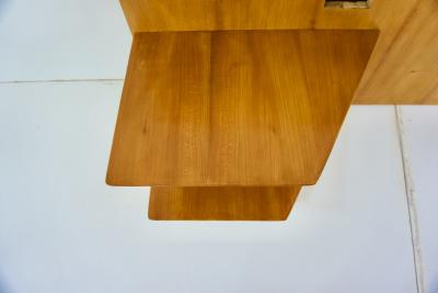 Gio Ponti Gio Ponti single elm left headboard from Hotel Royal Naples 1955