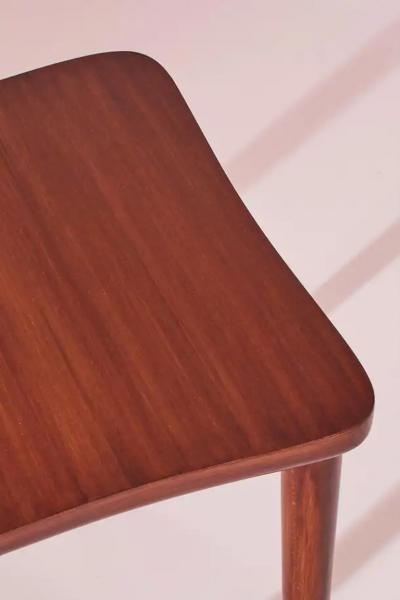 Gio Ponti Gio Ponti walnut side table from the Casa e Giardino series Italy 1940s