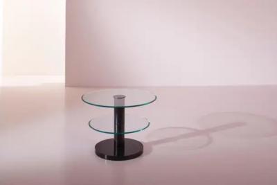 Gio Ponti Gio Ponti wooden and glass occasional table Italy 1930s