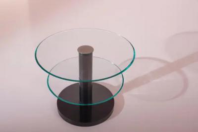 Gio Ponti Gio Ponti wooden and glass occasional table Italy 1930s