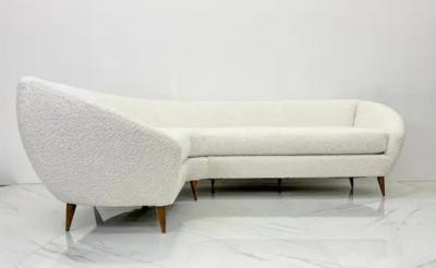 Gio Ponti Grande Divano Curvo Boomerang Sofa Gio Ponti C 1950