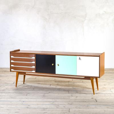 Gio Ponti In the style of Gio Ponti Wooden Sideboard