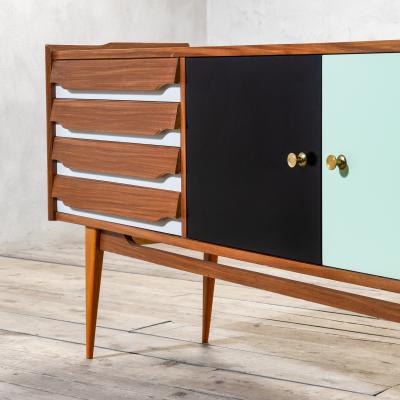 Gio Ponti In the style of Gio Ponti Wooden Sideboard