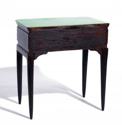 Gio Ponti Italian Black Side Tables c 1955