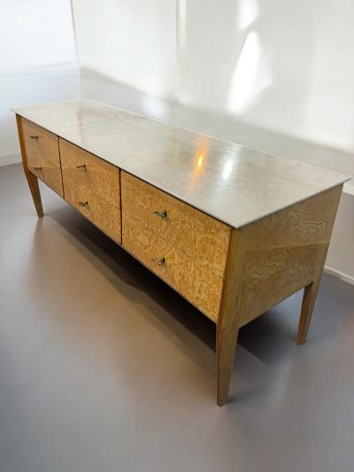 Gio Ponti Italian Mid Century Sideboard or Chest of Drawers Gi Ponti style 1950s