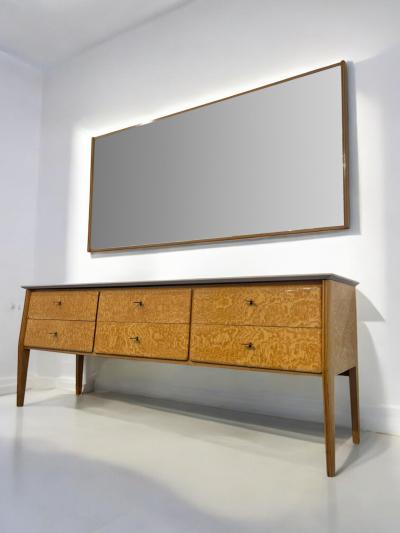 Gio Ponti Italian Mid Century Sideboard or Chest of Drawers Gi Ponti style 1950s