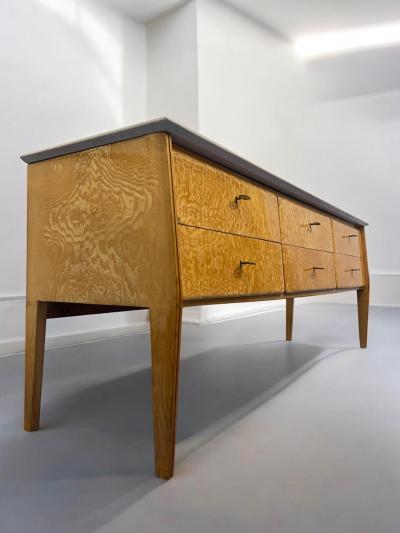 Gio Ponti Italian Mid Century Sideboard or Chest of Drawers Gi Ponti style 1950s