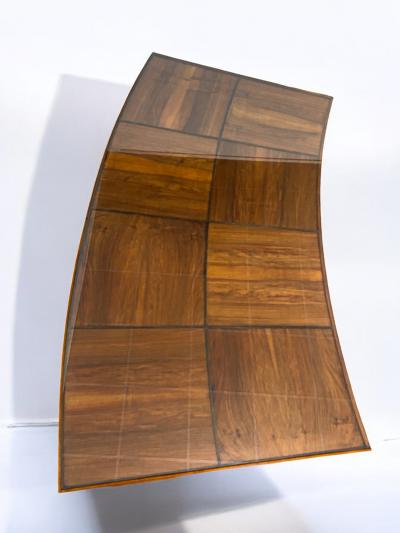 Gio Ponti Italian Midcentury Executive Desk with chair designed by Gio Ponti 1940s