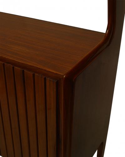 Gio Ponti Italian Post War Rosewood Mahogany Cabinet