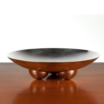 Gio Ponti Lino Sabattini Mid Century Modern silver plated dish by Lino Sabattini