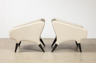 Gio Ponti Lounge Chairs by Gio Ponti