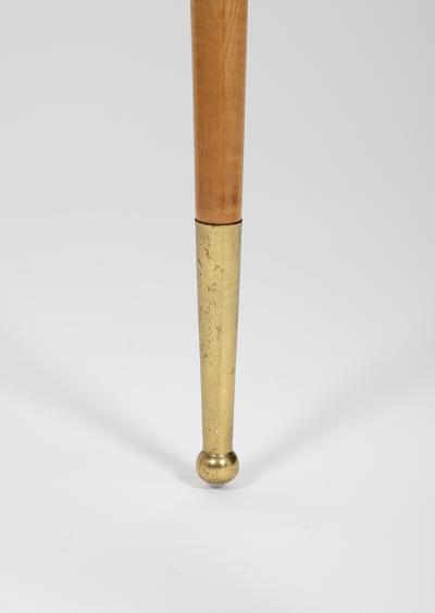 Gio Ponti Maple Desk Console Table Attributed to Gio Ponti Italy c 1950