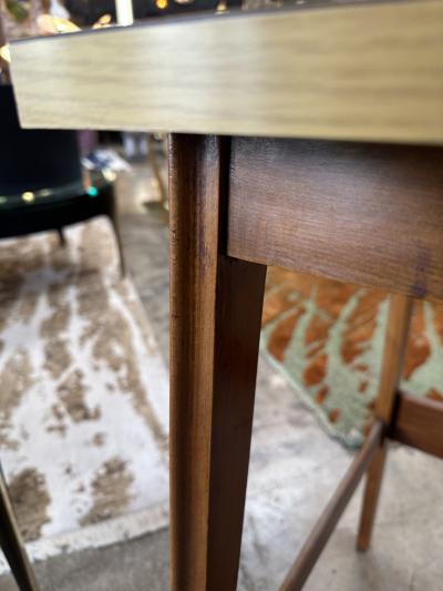 Gio Ponti Mid Century Italian Small Desk 1960s Gio Ponti Style