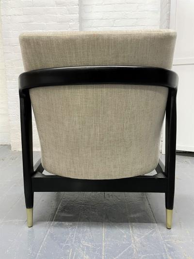 Gio Ponti Mid Century Modern Sculptural Armchair