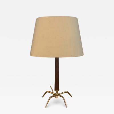 Gio Ponti Mid Century Modern Table Lamp in the style of Gio Ponti Italy circa 1955