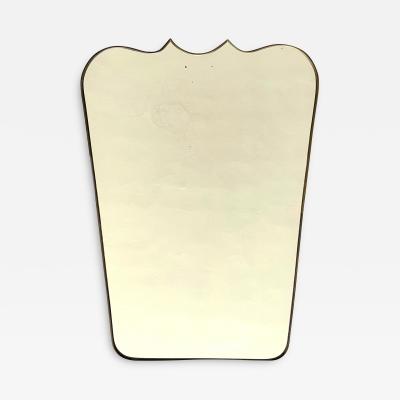 Gio Ponti Mirror in Brass