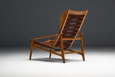 Gio Ponti Modello 811 Lounge Chair by Gio Ponti for Cassina Italy 1950s