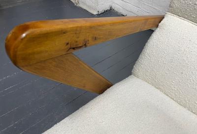 Gio Ponti Pair Italian Lounge Chairs Style of Gio Ponti