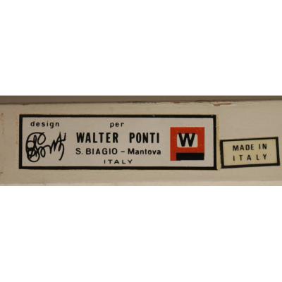 Gio Ponti Pair of Gabriella Folding Chairs by Gio Ponti