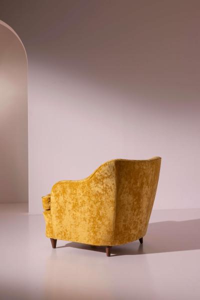 Gio Ponti Pair of Gio Ponti Armchairs from Hotel Bristol Merano Casa e Giardino 1954