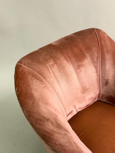 Gio Ponti Pair of Italian Organic Modern Lounge Chairs by Gio Ponti for Casa e Giardino