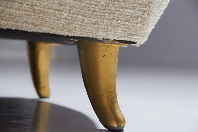 Gio Ponti Pair of Lounge Chairs Attributed to Gio Ponti for ISA Bergamo Italy 1950s