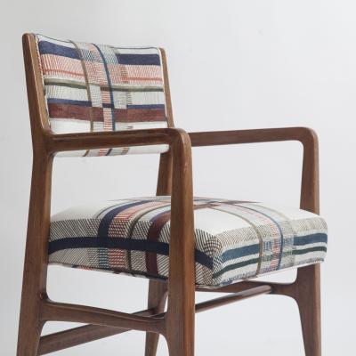 Gio Ponti Pair of Model 110 Armchairs by Gio Ponti