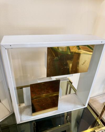 Gio Ponti Pair of Quadro di Luce Table Lamps by Gio Ponti for Pollice Italy 1960s