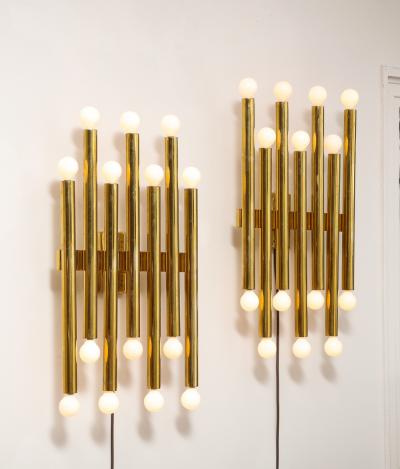 Gio Ponti Pair of Wall Lights by Gio Ponti for Candle