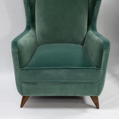 Gio Ponti Pair of armchairs by Gio Ponti