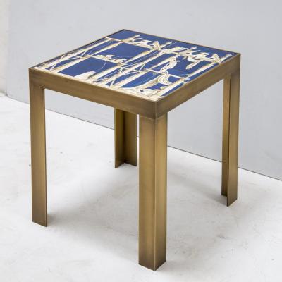 Gio Ponti Pair of ceramic side tables