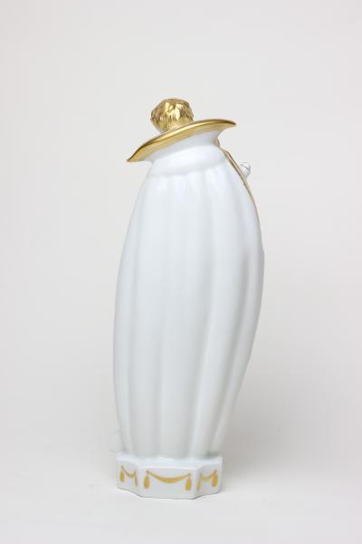 Gio Ponti Porcelain Figure of a Man Il Poeta by Gio Ponti for Ginori 1927 Italy