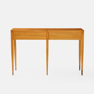 Gio Ponti Rare Ash Wood Console by Gio Ponti for Giordano Chiesa