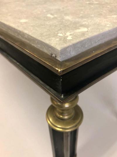 Gio Ponti Rare Italian Modern Neoclassical Gilt Bronze Coffee Table Attr to Gio Ponti