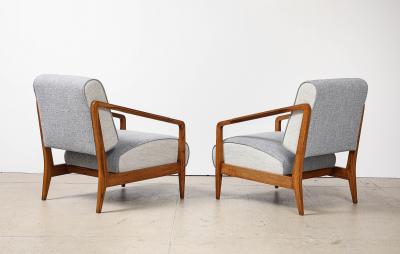 Gio Ponti Rare Lounge Chairs by Gio Ponti