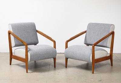 Gio Ponti Rare Lounge Chairs by Gio Ponti